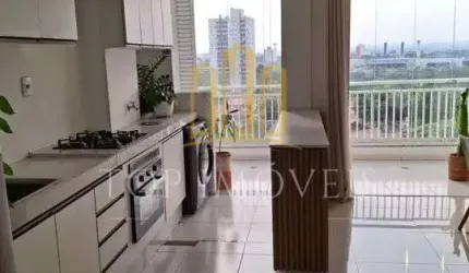 Lindo Apartamento Repleto de Planejados Varnda Gourmet 2 dormitorios com Sute