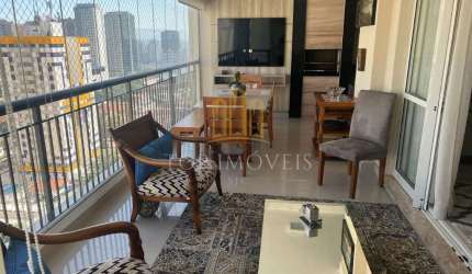 Maravilhoso apartamento no Jd Aquarius com 3 dormitorios e 3 suites
