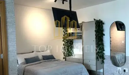 maravilhoso apartamento studio luxuosamente mobiliado no jardim aquarius