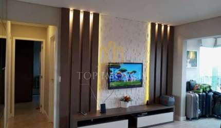 maravilhoso apartamento dois dormitorios no splendor gardem andar alto mobiliado e decorado