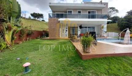 Belissimo Sobrado 4 Dormitorios 2 Suites  Piscina 356 m2 Condominio Mirante de Vale