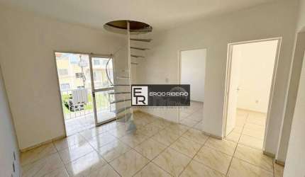 Apartamento Duplex com 3 dormitórios à venda, 67 m² por R$ 160.000,00 - Areal - Itaboraí/RJ