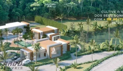 Chácara / lote com 1.050 m² em condomínio clube fechado à venda em Victor Hugo, Marechal Floriano - ES