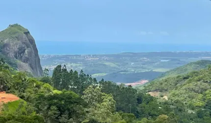 Chácara à venda em Buenos Aires, estilo condomínio fechado, vista exuberante, Guarapari ES