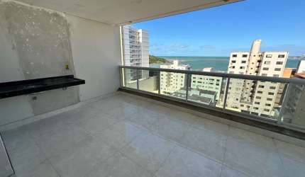 Apartamento 2 quartos à venda com vista para o Mar  da Praia do Morro, Guarapari ES, Lazer completo na Cobertura