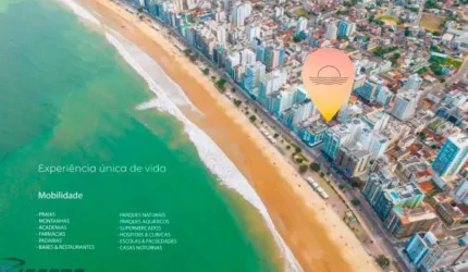 Lançamento na Praia do Morro, apartamentos com 4 suítes, 4 vagas, resort / lazer completo, (Guarapari-ES)
