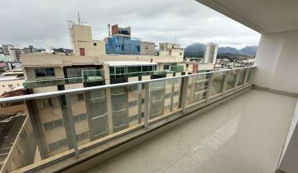Apartamento 3 quartos à venda próximo ao mar da Praia do Morro, Guarapari ES, com uma planta de 116m², área de lazer completa na cobertura.