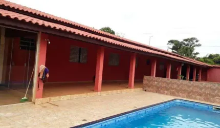 Chácara em Tatuí (1.000 m²), casa. piscina