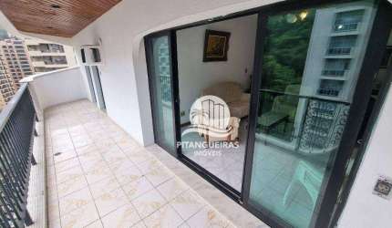Praia de Pitangueiras - Local nobre - Ótimo lazer - Alto padrão - 2 vagas - Ampla varanda - 135 m² de área útil.