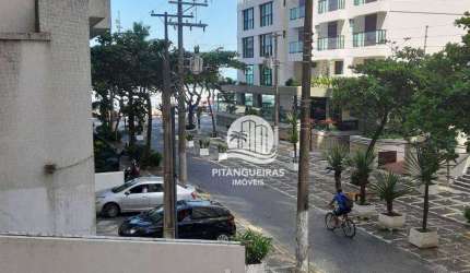 APARTAMENTO MOBILIADO, NO CALÇADÃO, 50 METROS DA PRAIA NA PITANGUEIRAS - GUARUJÁ