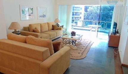 Apartamento com 3 dormitórios à venda, 190 m² - Pitangueiras - Guarujá/SP
