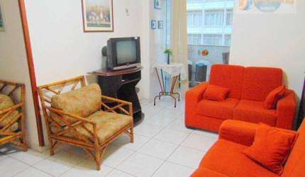 Apartamento com 2 dormitórios à venda, 75 m² - Pitangueiras - Guarujá/SP