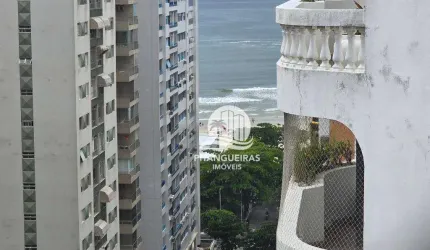 Pitangueiras - Linda vista ao mar - 269 m² úteis - Churrasqueira privativa - 02 vagas de garagem.