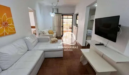Flat com 2 dormitórios à venda, 65 m² - Pitangueiras - Guarujá/SP
