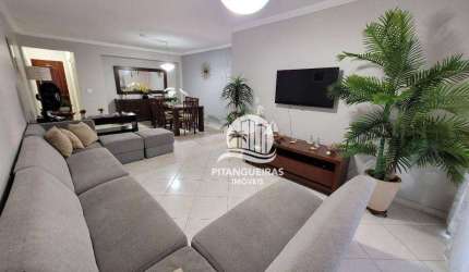 Apartamento com 3 dormitórios à venda, 130 m² - Pitangueiras - Guarujá/SP