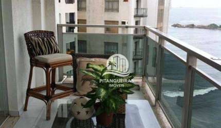 Apartamento com 1 dormitório à venda, 130 m² - Pitangueiras - Guarujá/SP