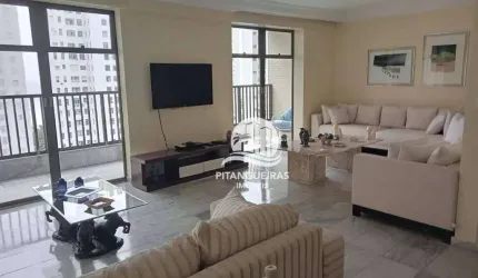 Apartamento com 4 dormitórios, 230 m² - venda - Pitangueiras - Guarujá/SP