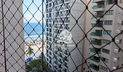 Apartamento com 2 vagas e vista para o mar