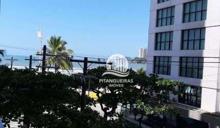 APARTAMENTO COM 1 SUÍTE, 30 METROS DA PRAIA DE PITANGUEIRAS.
