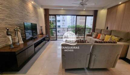 Apartamento com 3 dormitórios à venda, 120 m² - Pitangueiras - Guarujá/SP