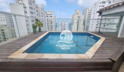 Cobertura com 2 dormitórios, 180 m² - venda - Pitangueiras - Guarujá/SP