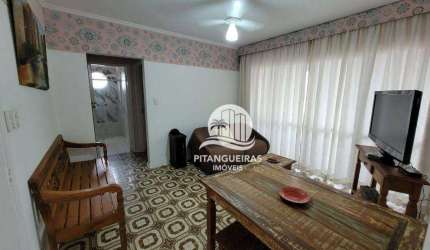 Apartamento com 1 dormitório à venda, 55 m² - Pitangueiras - Guarujá/SP
