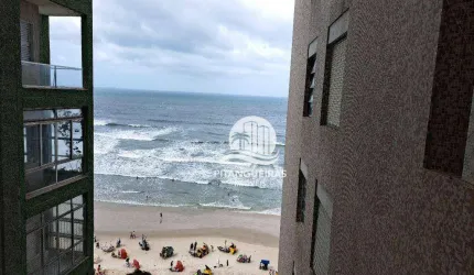 APARTAMENTO FRENTE AO MAR, COM VISTA, SÃO 3 DORMITÓRIOS SENDO 1 SUÍTE.