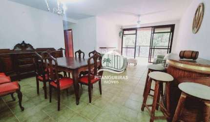 Apartamento com 3 dormitórios, 140 m² - venda ou aluguel - Pitangueiras - Guarujá/SP