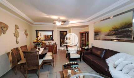 Apartamento amplo com 4 dormitórios na região Nobre da Praia das Pitangueiras