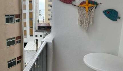 Apartamento com 1 dormitório para alugar, 60 m² por R$ 3.000,00/dia - Pitangueiras - Guarujá/SP