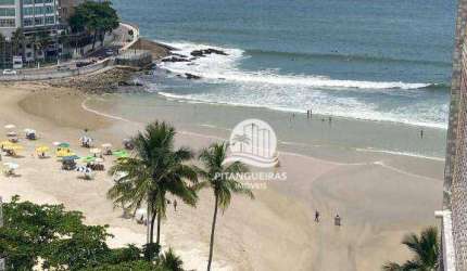 Apartamento com 3 dormitórios à venda, 92 m² - Pitangueiras - Guarujá/SP