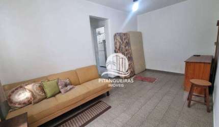 Apartamento com 1 dormitório à venda, 45 m² - Pitangueiras - Guarujá/SP