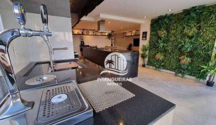 Apartamento com 3 dormitórios à venda, 165 m² - Pitangueiras - Guarujá/SP