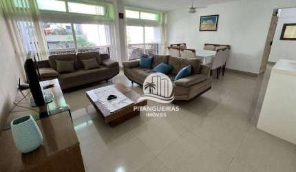 Apartamento com 4 dormitórios à venda, 134 m² - Pitangueiras - Guarujá/SP