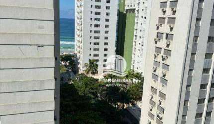 Flat com 3 dormitórios à venda, 113 m² - Pitangueiras - Guarujá/SP