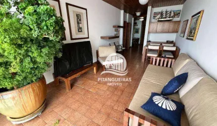Apartamento com 2 dormitórios para alugar, 100 m² - Pitangueiras - Guarujá/SP