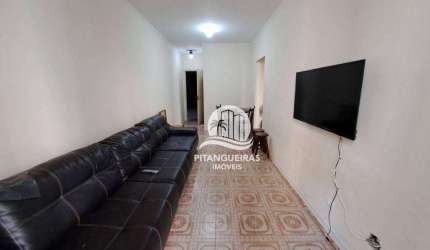 Apartamento com 1 dormitório no Centro do Guarujá na segunda quadra da Praia das Pitangueiras