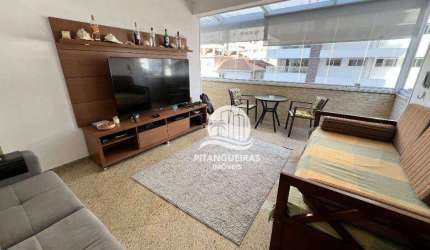 Cobertura com 1 dormitório à venda, 75 m² - Pitangueiras - Guarujá/SP