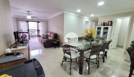 Apartamento com 4 dormitórios à venda, 140 m² - Pitangueiras - Guarujá/SP