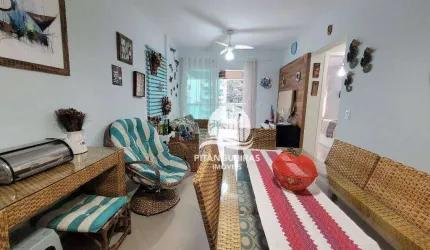 Apartamento com 2 dormitórios à venda, 75 m²  - Pitangueiras - Guarujá/SP