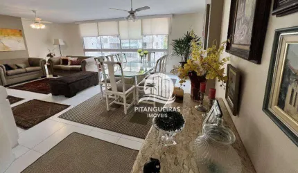 Apartamento com 3 dormitórios para alugar, 140 m² - Pitangueiras - Guarujá/SP