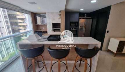 Apartamento com 3 dormitórios à venda, 109 m² - Pitangueiras - Guarujá/SP