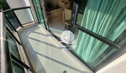 Apartamento com 3 dormitórios para alugar, 111 m²  - Pitangueiras - Guarujá/SP