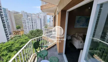 Apartamento com 3 dormitórios à venda, 130 m² - Pitangueiras - Guarujá/SP