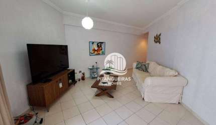 Apartamento com 2 dormitórios à venda, 75 m² - Pitangueiras - Guarujá/SP
