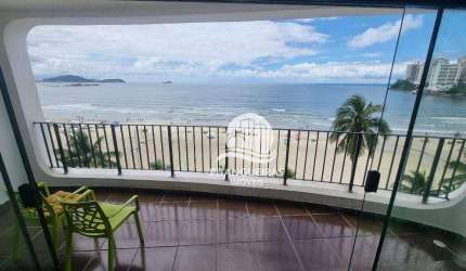Apartamento com 4 dormitórios à venda, 144 m² - Astúrias - Guarujá/SP