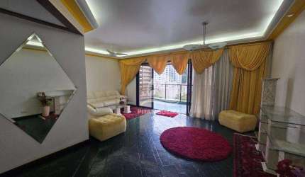 Apartamento com 3 dormitórios à venda, 140 m² - Pitangueiras - Guarujá/SP