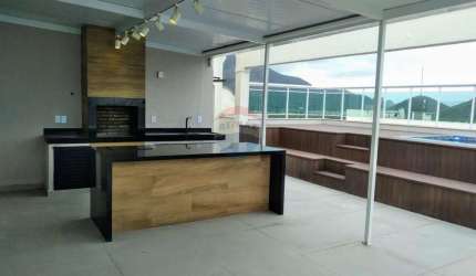 Cobertura Duplex com 3 quartos, piscina e churrasqueira no Recreio