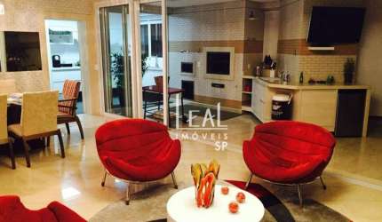 Apartamento com 4 dormitórios à venda, 297 m² por R$ 4.999.000,00 - Jardim Anália Franco - São Paulo/SP