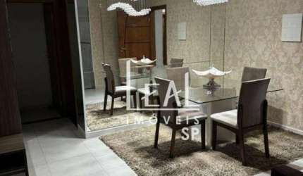 Apartamento com 2 dormitórios à venda, 85 m² por R$ 750.000,00 - Aviação - Praia Grande/SP